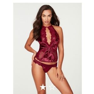 Frederick’s Crushed Velvet Chemise